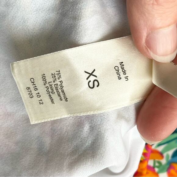 Gossard Floral 2 Piece Bikini Set Halter Neck Swimsuit Woman size XS - Picture 9 of 13